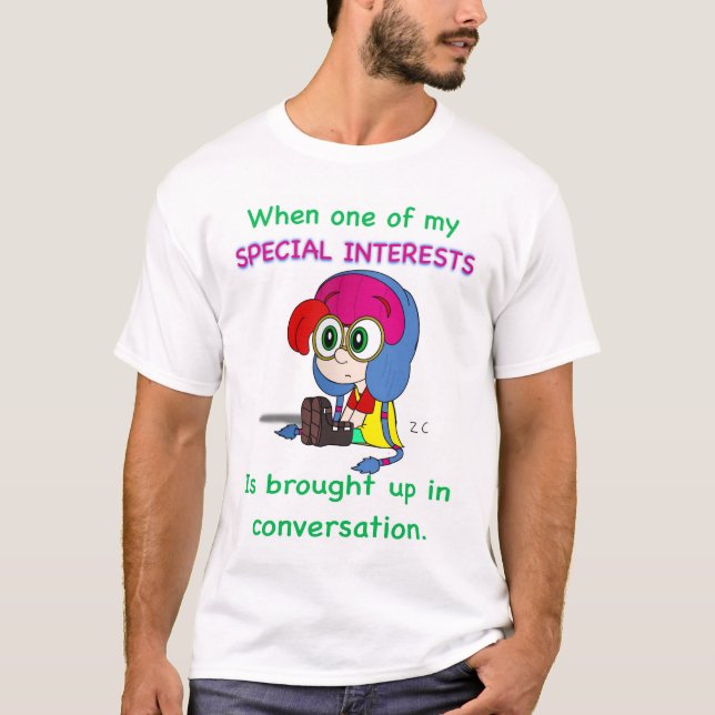 Special interests shirt t shirt (Framsida)