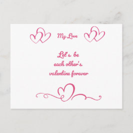 Special message for spacial one.....  vykort