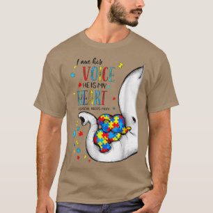 Special Needs Mom Elephant Autism Down Syndrome CP T Shirt