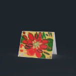 Special Olympics Southern California brevkort Kort<br><div class="desc">Konstverk skapat av Special Olympics Ventura-idrottaren Russel Santop. En del av din köpesumma kommer att doneras till Special Olympics Southern California.</div>