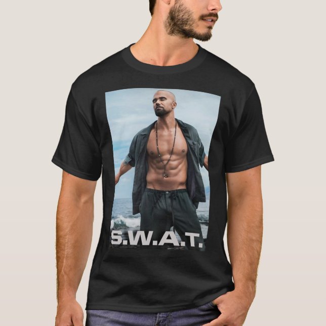 Special Present Shemar Moore Gift Movie Fans Class T Shirt (Framsida)