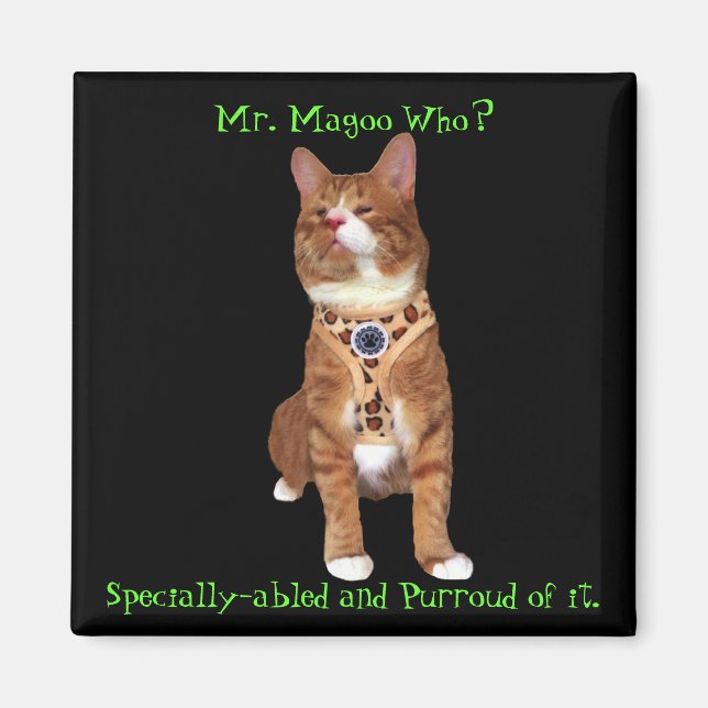 Specialaktiverat Magoo Magnet (Framsidan)