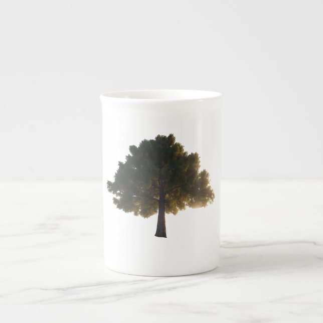 Specialbenet China Mugg-Livets träd-samling Benporslin Mugg (Framsidan)