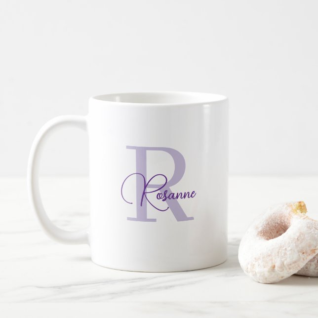 Specialbeställd Monogrammug Kaffemugg (Med munk)