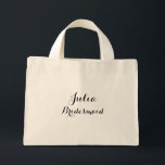 specialbeställd namn totebag mini tygkasse<br><div class="desc">specialbeställd namn totebag</div>