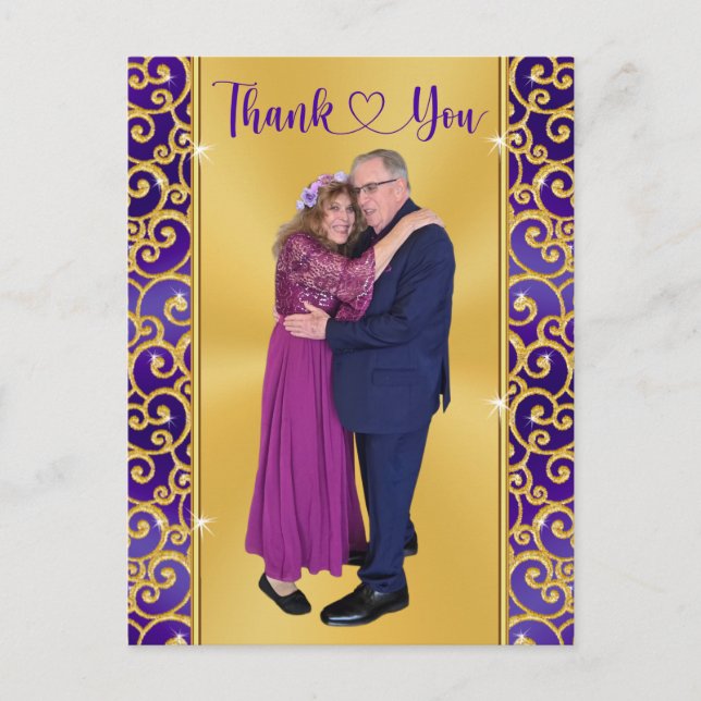 Specialbeställning för Carol Bell, tack-kort Vykort (Framsida)