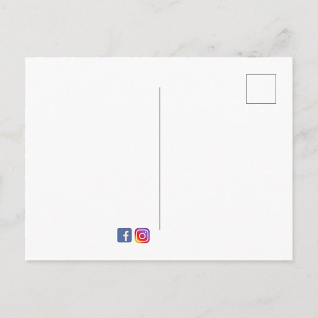 Specialbeställning för Tina Vykort (Baksida)