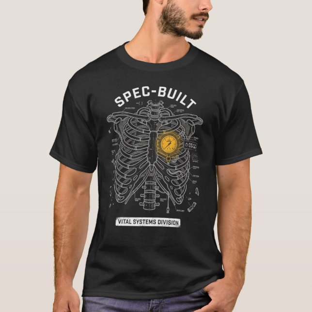 Specialbyggda Väsentliga System Avdelning Rörmokar T Shirt (Framsida)