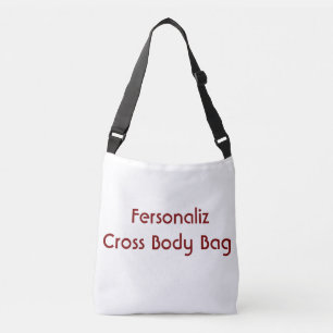 specialdesignad enkel mudim cross-body väska