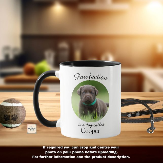 Specialdesignad hundmugg med bild mugg (Skapare uppladdad)