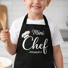 Specialdesignad Mini Chef Barnförkläde