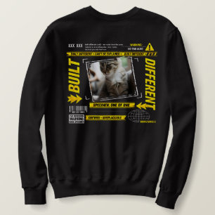 Specialdesignad present för kattälskare lång ärmad tröja