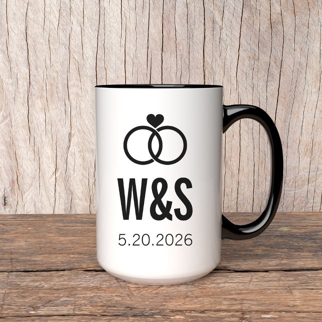 Specialdesignad presentmugg | Present till henne e Mugg (personalized couple mug, wedding gift for couple, engagement gift mug, anniversary gift for her,)