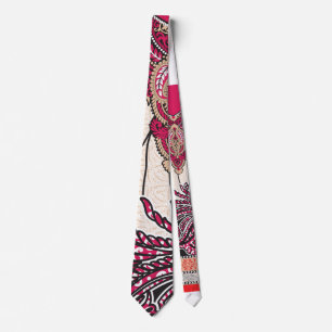 Specialdesignad slips   Livlig paisley-mönsterstil