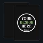 specialdesignad, unik, snygg & minimalistisk hersh tack kort<br><div class="desc">Denna design är tillgänglig för alla. Anpassa gärna logotypen,  bilderna,  texten och färgerna efter dina önskemål. Tack så mycket.</div>