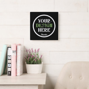 specialdesignad, unik, snygg och minimalistisk Her Fyrkantig Klocka