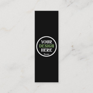 specialdesignad, unik, snygg och minimalistisk Her Mini Visitkort