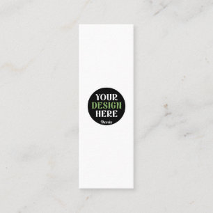 specialdesignad, unik, snygg och minimalistisk Her Mini Visitkort