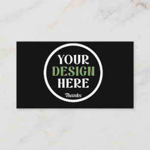 specialdesignad, unik, snygg och minimalistisk Her Visitkort