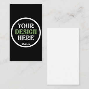 specialdesignad, unik, snygg och minimalistisk Her Visitkort