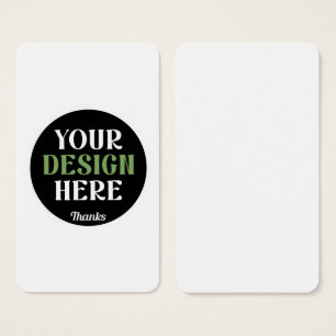 specialdesignad, unik, snygg och minimalistisk Her Visitkort