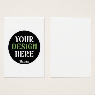 specialdesignad, unik, snygg och minimalistisk Her Visitkort