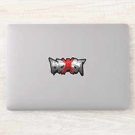 Specialdesignad vinyl BEAST-logotypdekal Klistermärken