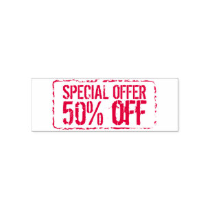 Specialerbjudande 50% rabatt Självbläckande gummis Självfärgande Stämpel
