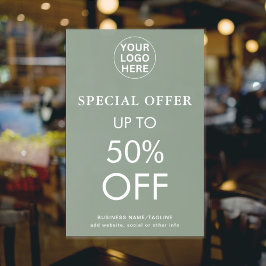  Specialerbjudande l Rabatt Slutförsäljning Sälggr Poster