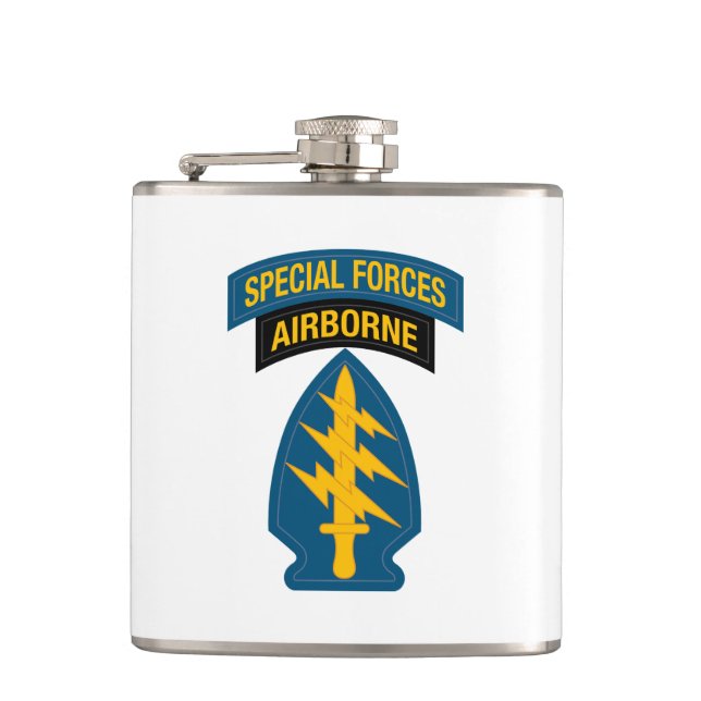 Specialförband Insignia Airborne Tab Fickplunta (Framsidan)