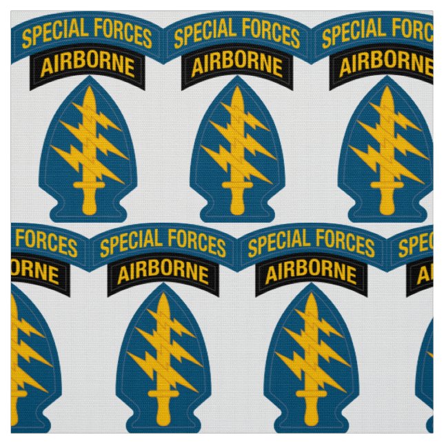 Specialförband märke Airborne Tab Tyg (Provkarta)