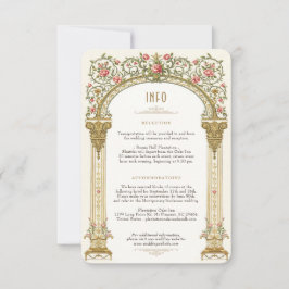 Specialförmån för Victorian Royal Bröllop Inbjudningar