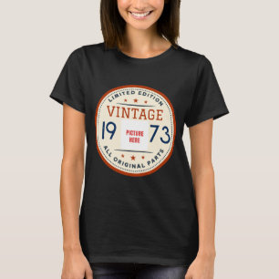 SPECIALFOTO FÖDELSEDAG ÅR BEGRÄNSAD UPPLAGA T SHIRT