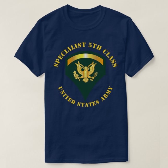 Specialist 5:e klass SP5 T Shirt (Design framsida)