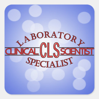 SPECIALIST CLS LOGOTYP CLINICAL LABORATORY VEENTIS FYRKANTIGT KLISTERMÄRKE