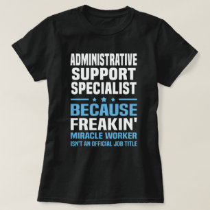 Specialist för administrativt stöd t shirt