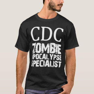 Specialist för CDC-Zombieapokalyps Tee Shirt