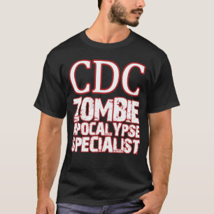Specialist för CDC-Zombieapokalyps Tee Shirt