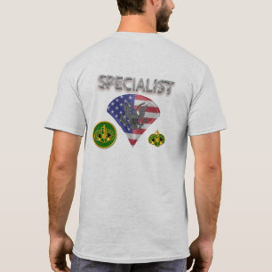 Specialist för den tredje beväpnade kavallerireg t shirt