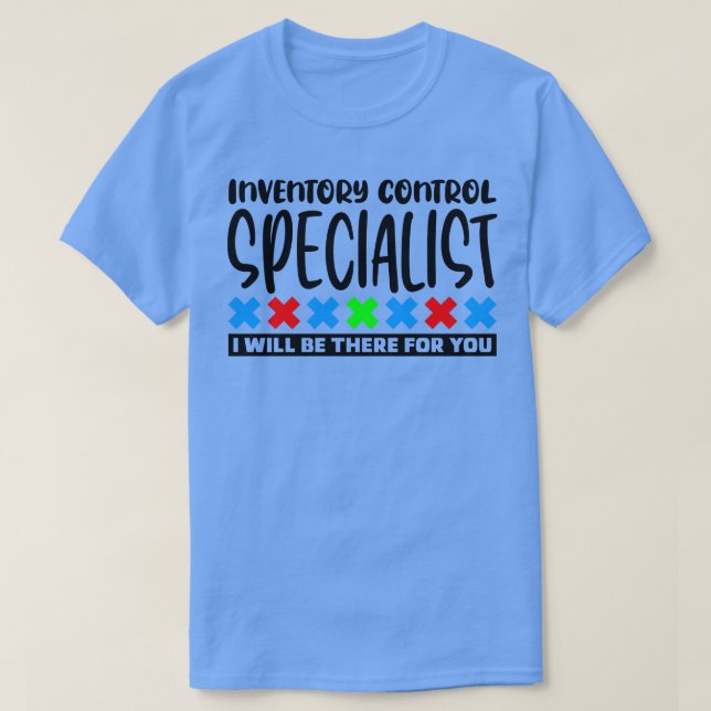 Specialist för lagerkontroll 1 t shirt (Design framsida)