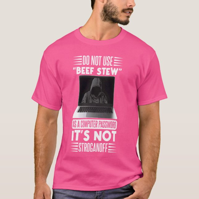 Specialist för nätverkssäkerhet och inträngningste t shirt (Framsida)
