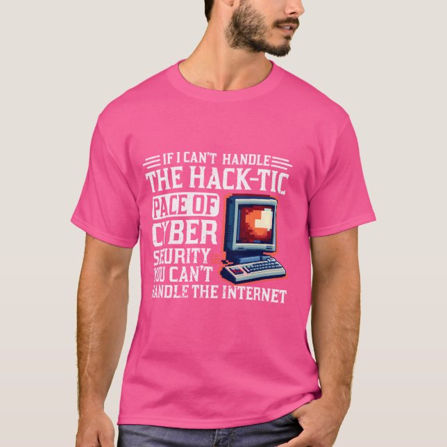 Specialist för nätverkssäkerhet och inträngningste t shirt (Framsida)