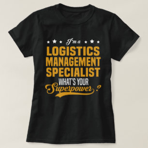 Specialist inom logistikhantering t shirt