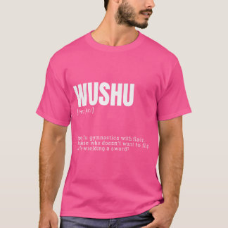 Specialistdefinition för Funny Wushu Kung fu Comba T Shirt