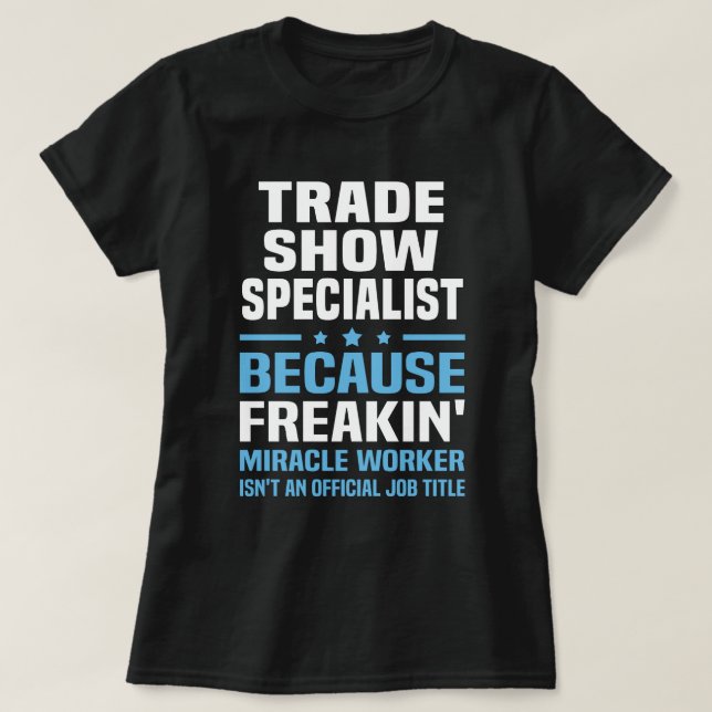 Specialister för handelsupplägg t shirt (Design framsida)