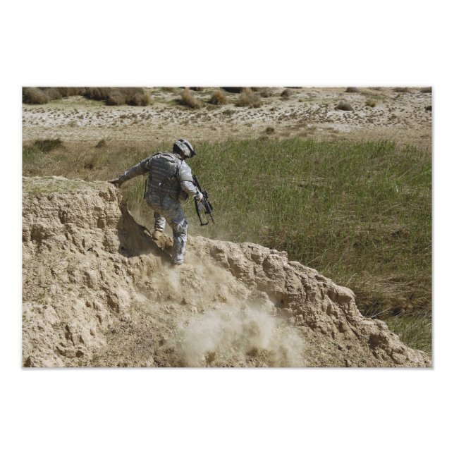 Specialisternas klättring ner fototryck (Framsidan)