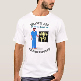 Specialitet för funny radiolog Anpassningsbar T Shirt