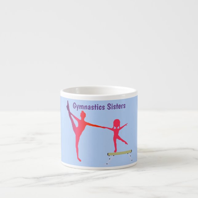Specialitet för gymnastiksastrar Espresso Mugg Espressomugg (Framsidan)