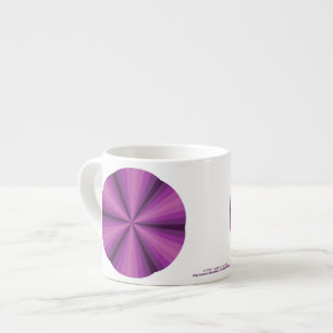 Specialitet för optisk Lila i Illusion Mugg Espressomugg