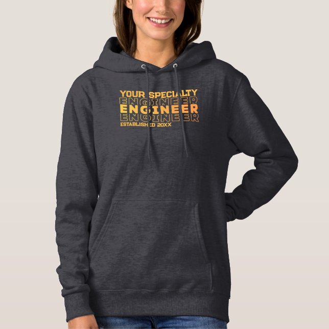 Specialitet för personlig Engineering Studenten-år T Shirt (Framsida)